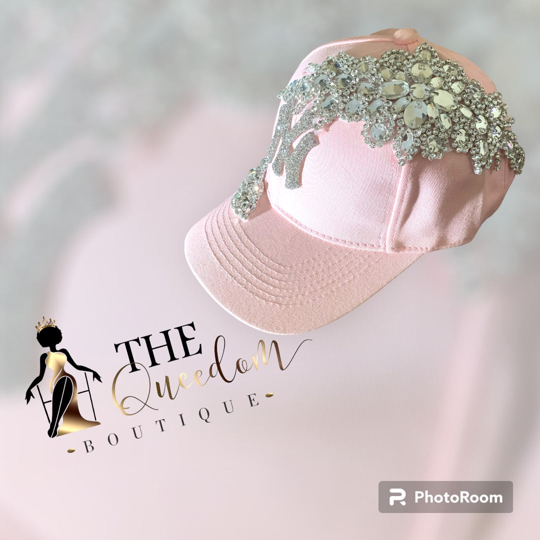 Light Pink Custom NY Baseball Cap