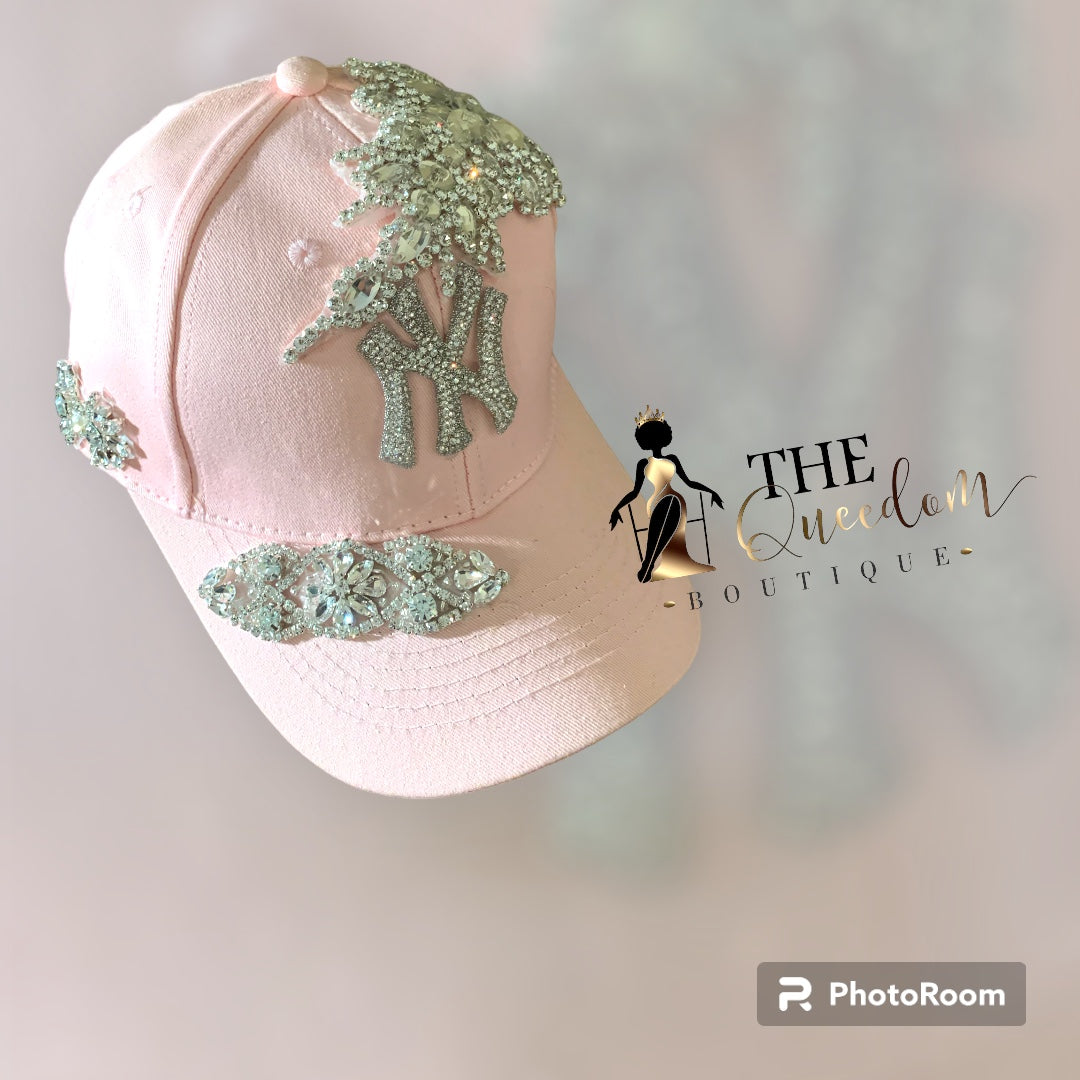 Light Pink Custom NY Baseball Cap