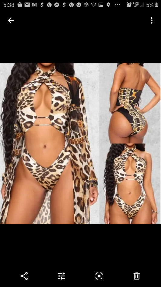 The Rumble in the Jungle Swimsuit Set