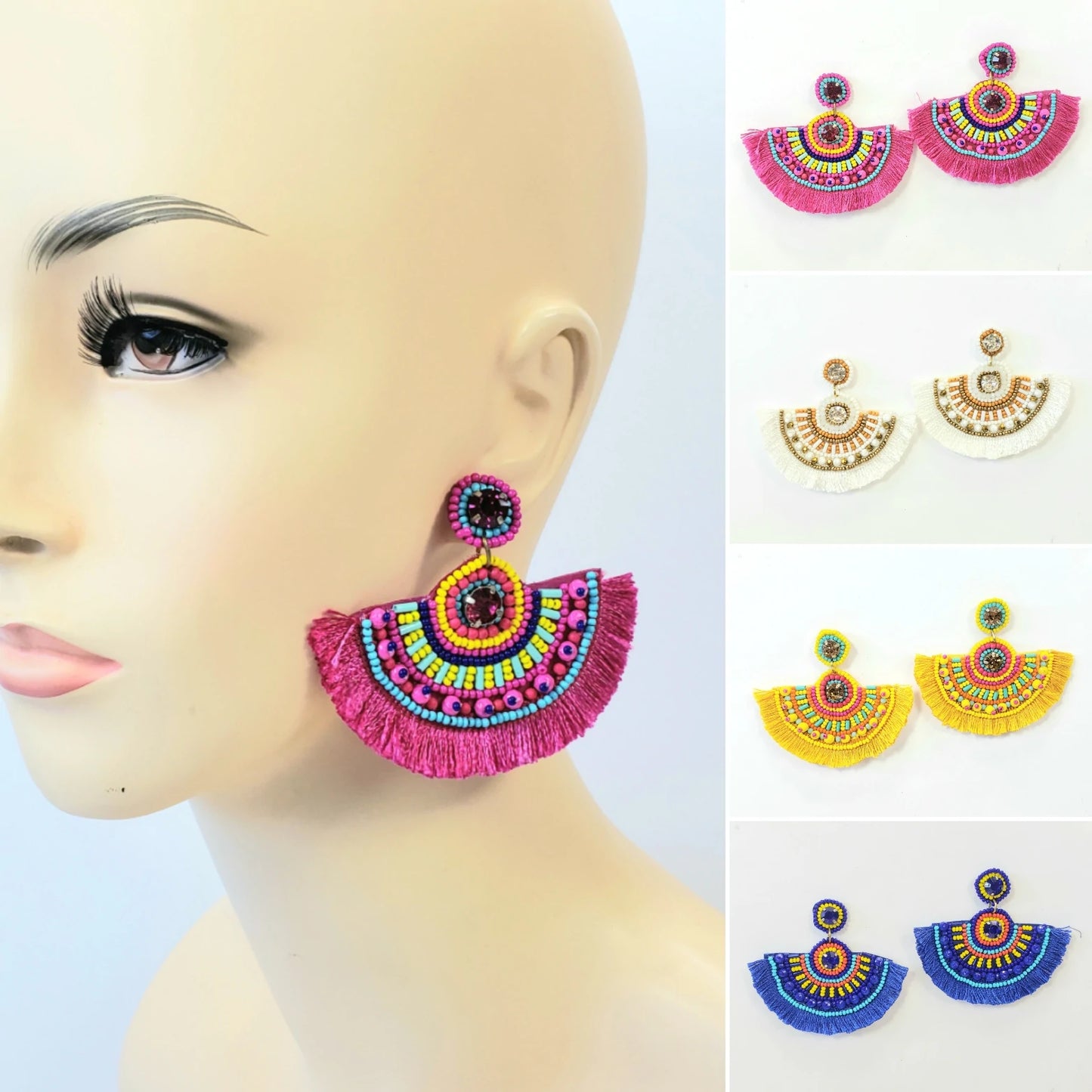 Beautifully Beaded Earrings