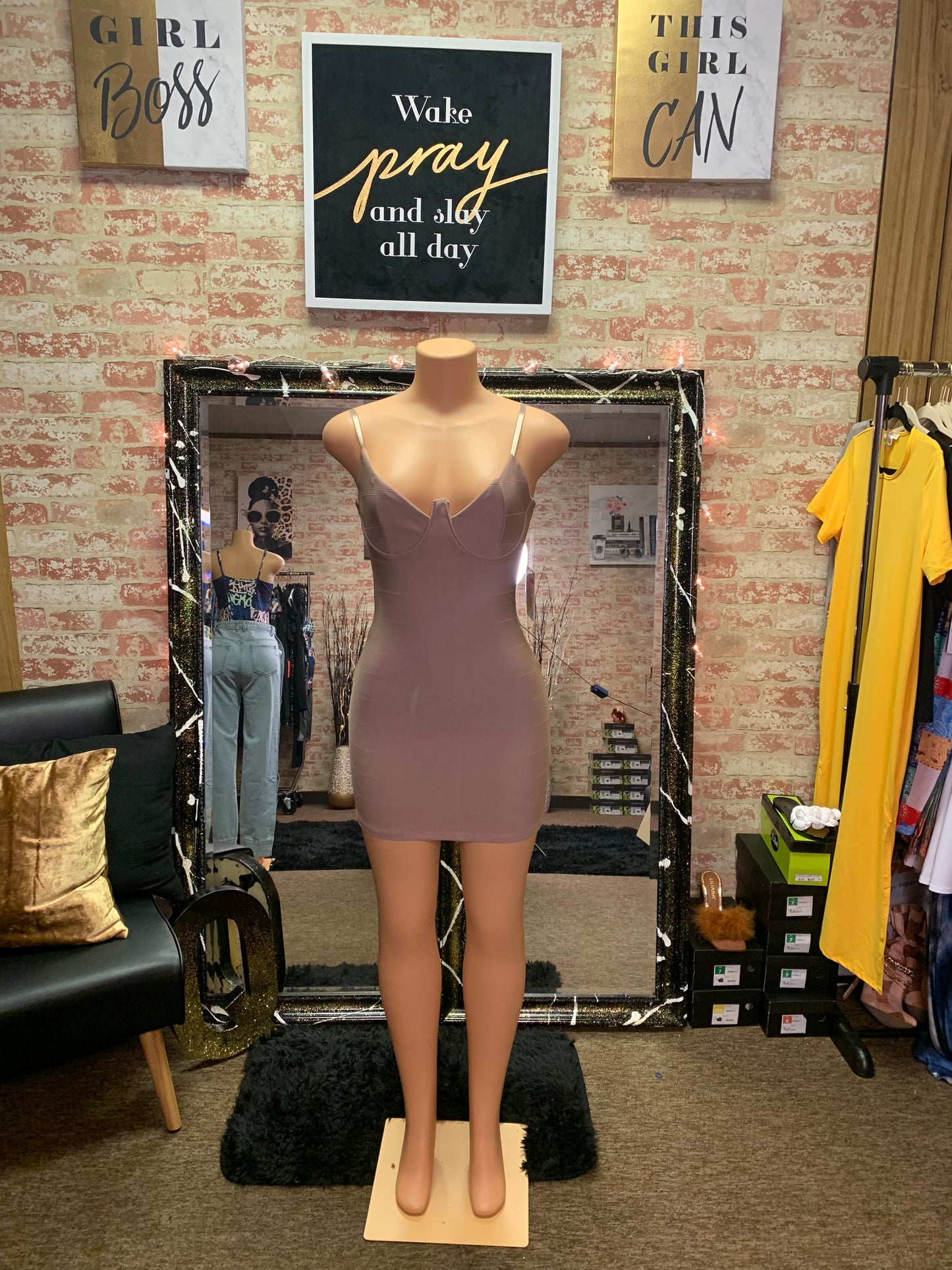 Barely Nude Bodycon