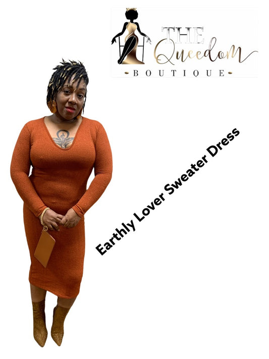 Earthly Lover Sweater Dress