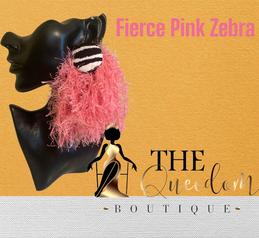 Fierce Pink Zebra